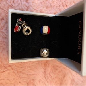 Pandora charms -summer theme set
